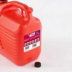 Bidón Gasolina Rojo con cánula 5Litros 602354