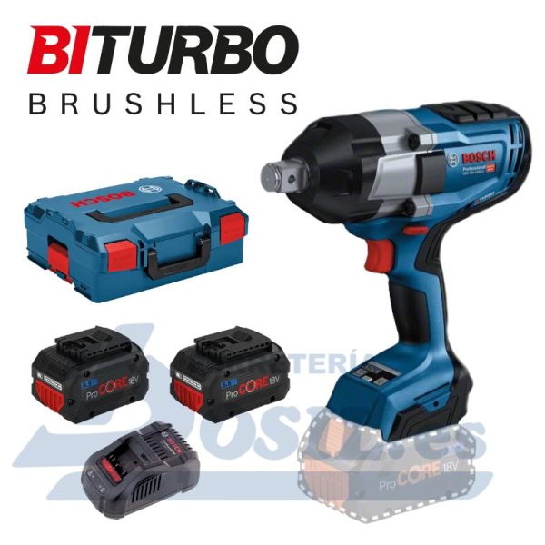 Atornillador de impacto BiTurbo GDS 18V-1050H Bosch