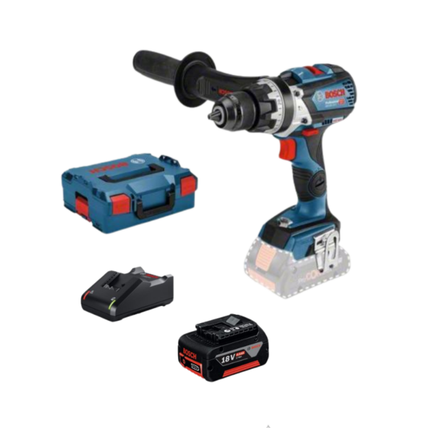 Taladro Atornillador Bosch GSB 18V-110C +1 Bateria GBA 4ah + Cargador GAL 18V-40