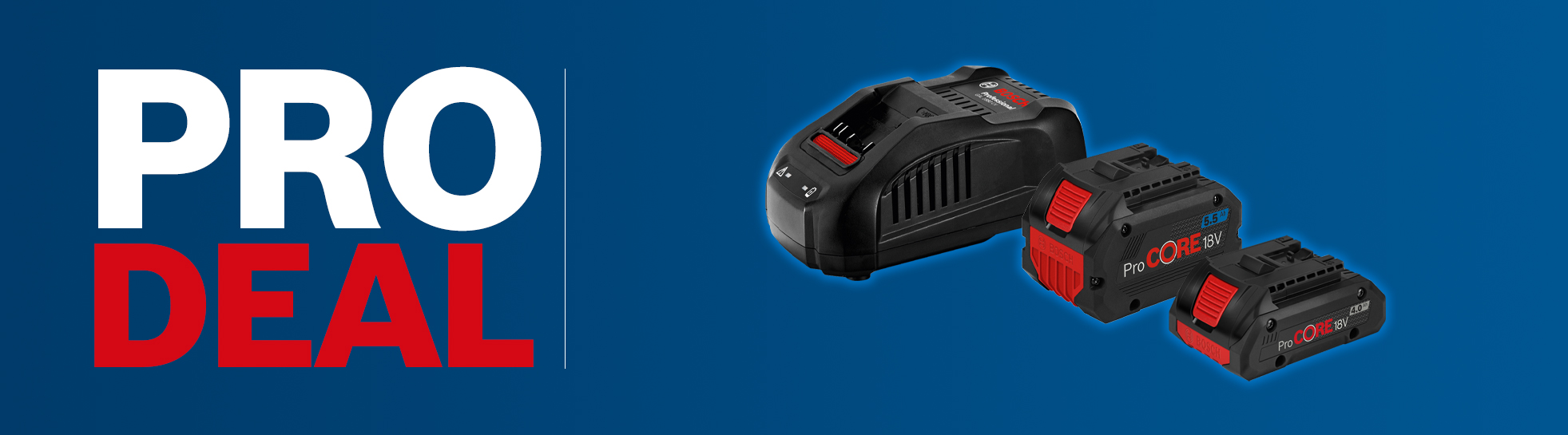 Bosch Pro Deals Power Set