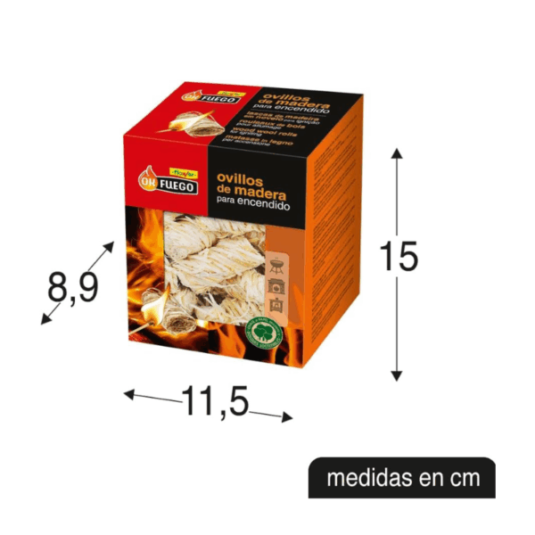 Ovillos de madera para encendido - Imagen 3