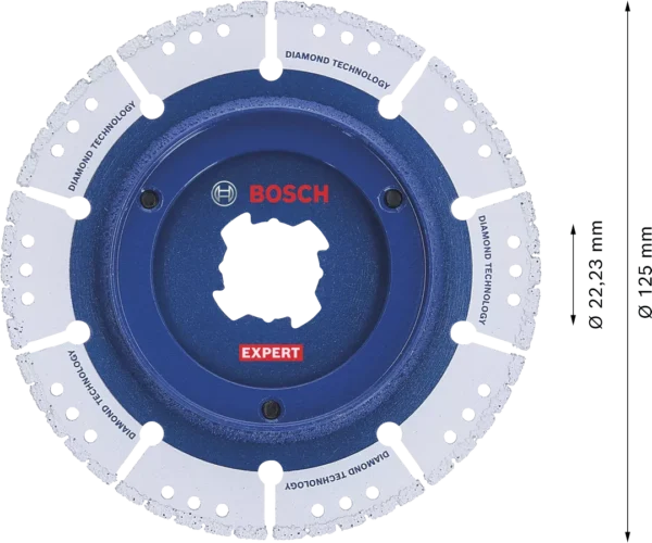 Disco de corte EXPERT Diamond Pipe Cut Wheel 125mm - Imagen 2