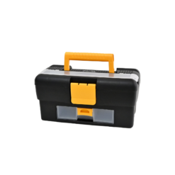 Caja de herramientas Plastiken Titanium negra 34 cm