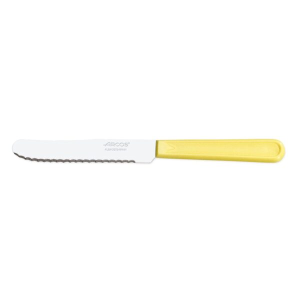 cuchillo mesa mango polipropileno crema arcos 802900