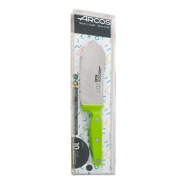 cuchillo ninos arcos kids 792921 verde estuche