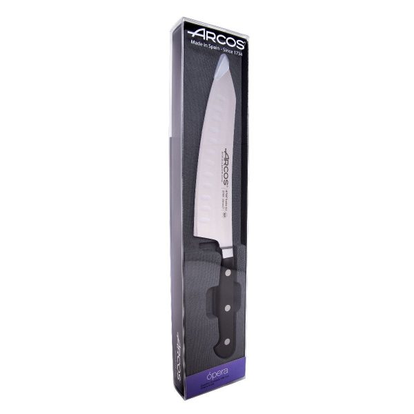 cuchillo rocking santoku arcos opera 229900 estuche