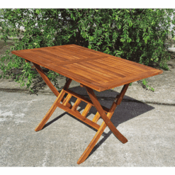 Mesa Plegable Madera Acacia 120X70 Cm.