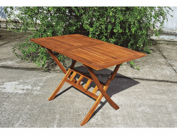 Mesa Plegable Madera Acacia 120X70 Cm.