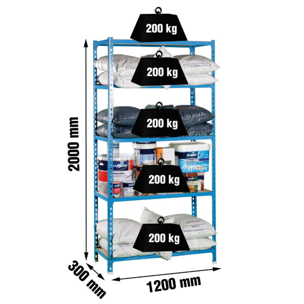 Maderclick Megaplus 5/300 Azul/Madera - Imagen 4