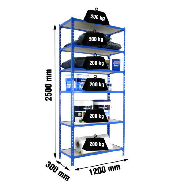 Maderclick Megaplus 6/300 2500 Azul/Madera - Imagen 4