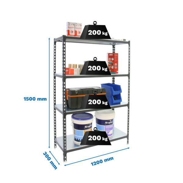 Simonclick Megaplus 4/300 1500 Antracita/Blan - Imagen 6