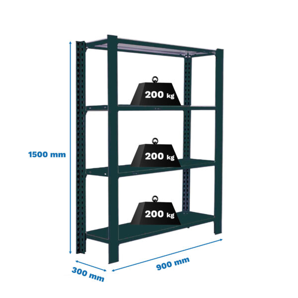 Officlick 4/300 Metal I.M. Antracita/Antracita - Imagen 4