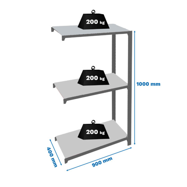 Officlick 3/400 Metal A.M. Antracita/Galva - Imagen 4