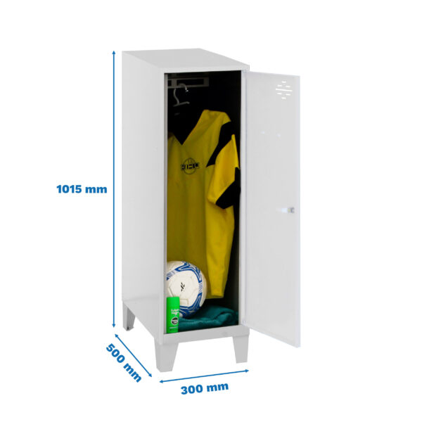 Simonlocker Dism.Single Mini 915X300X500+Pies G/Bc - Imagen 4