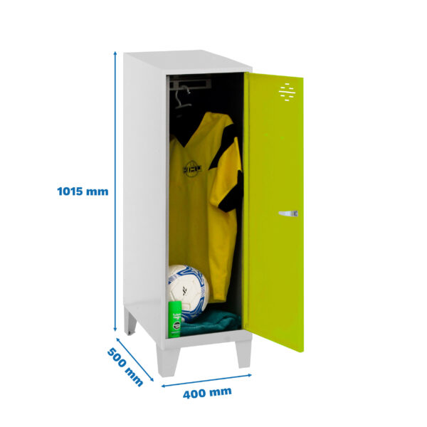 Simonlocker Dism.Single Mini 915X400X500+Pies G/Ve - Imagen 4