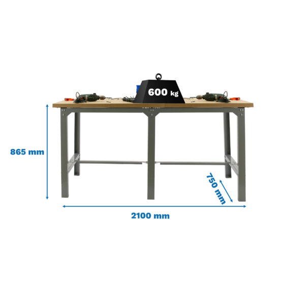 Simonwork Bt6 Mdf Tandem 2100 Gris/Madera - Imagen 4