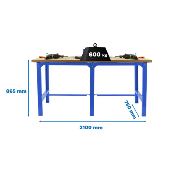 Simonwork Bt6 Mdf Tandem 2100 Azul/Madera - Imagen 4