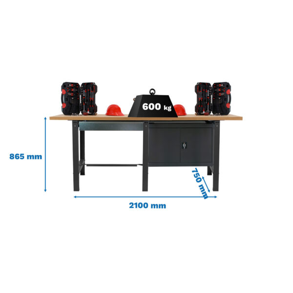 Simonwork Bt6 Mdf Tandem 1Box 1Cab 2100 Antra/Made - Imagen 4