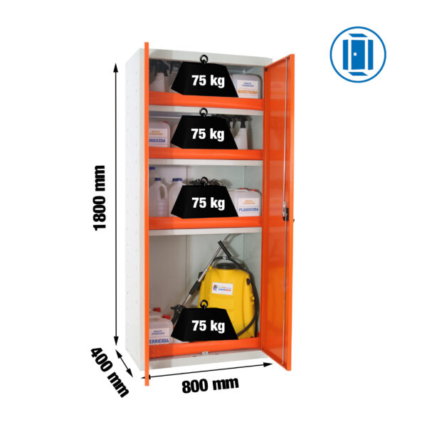 Simonlocker Dism.Fitosanitario 180X80X40 Mm Gri/Na - Imagen 6