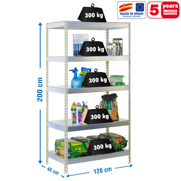 Bricoforte 1204-5 Metal Galva/Galva - Imagen 5