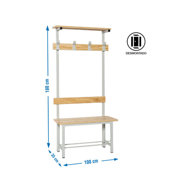 Simonlocker Dism. Single Bench Cr 4/1000 - Imagen 3