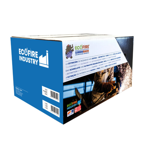 Box 20 Units. Ecofire Industry 1 L. - Imagen 3