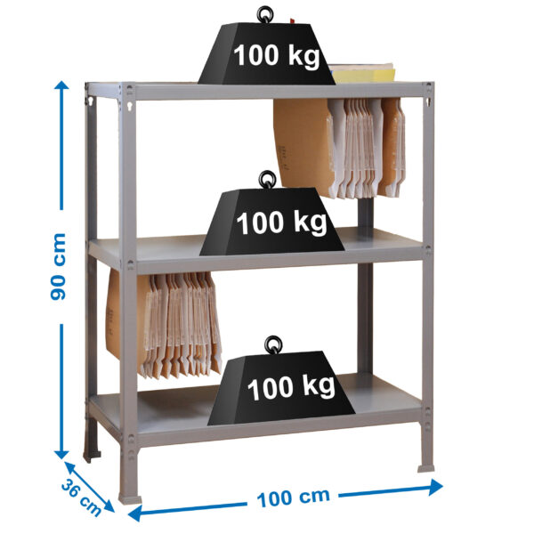 Fileclick Plus 3/360 Gris - Imagen 4