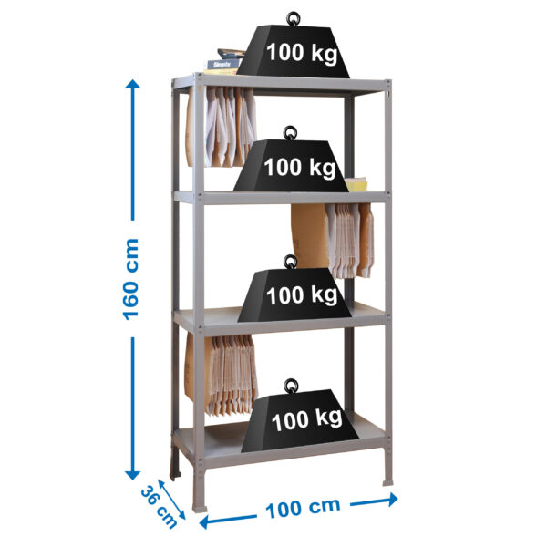 Fileclick Plus 4/360 Gris - Imagen 4