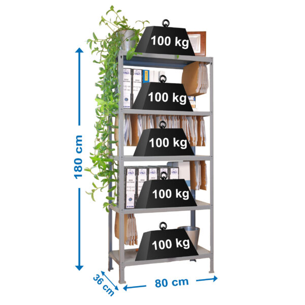 Fileclick Plus 5/360 Gris - Imagen 4