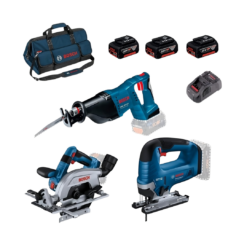 Kit Corte Bosch GKS 18V 57 2 GSA 18V Li GST 18V 125B