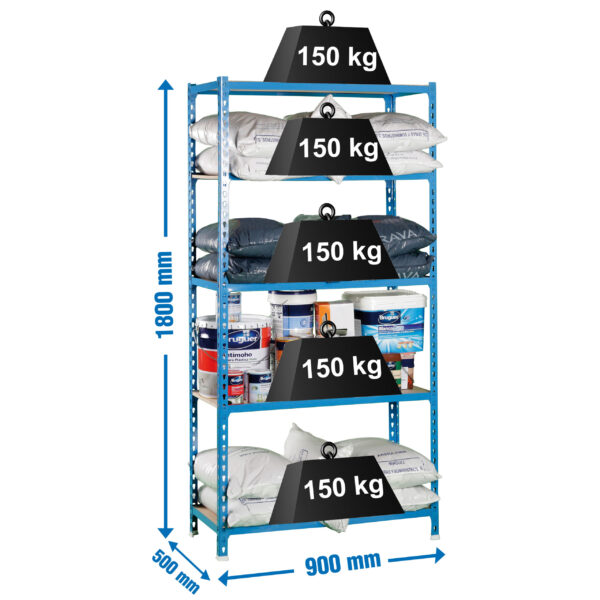 Maderclick 5/500 Azul/Madera - Imagen 5