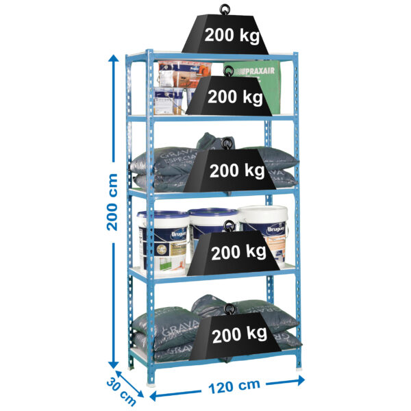 Simonclick Megaplus 5/300 Azul/Blanco - Imagen 5