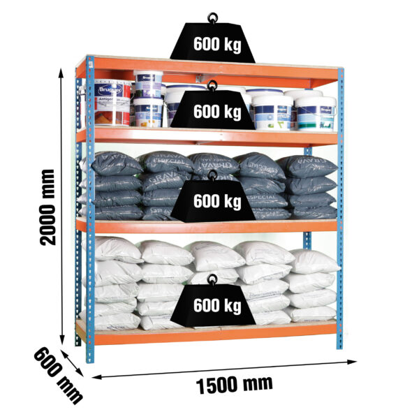 Simonforte 1506-4 Chipboard Azul/Naranja/Mader - Imagen 4