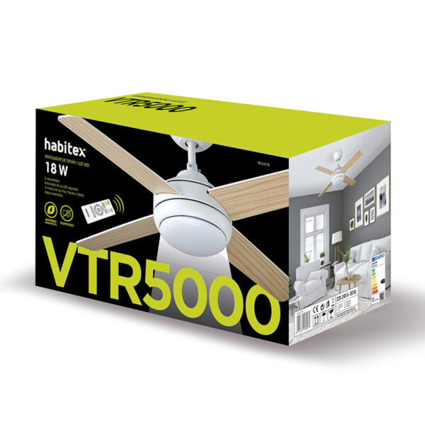 Ventilador de Techo Habitex VTR-5000 con Motor DC - Imagen 3