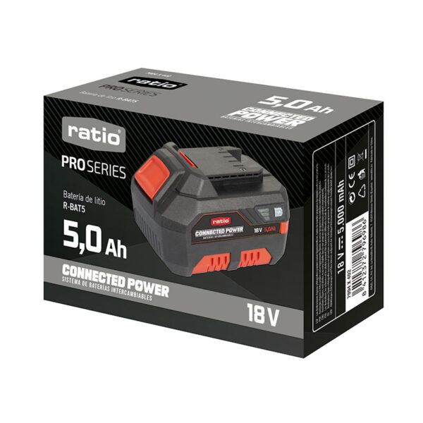 Batería Connected Power Ratio ProSeries 18 V-5.0 Ah - Imagen 2