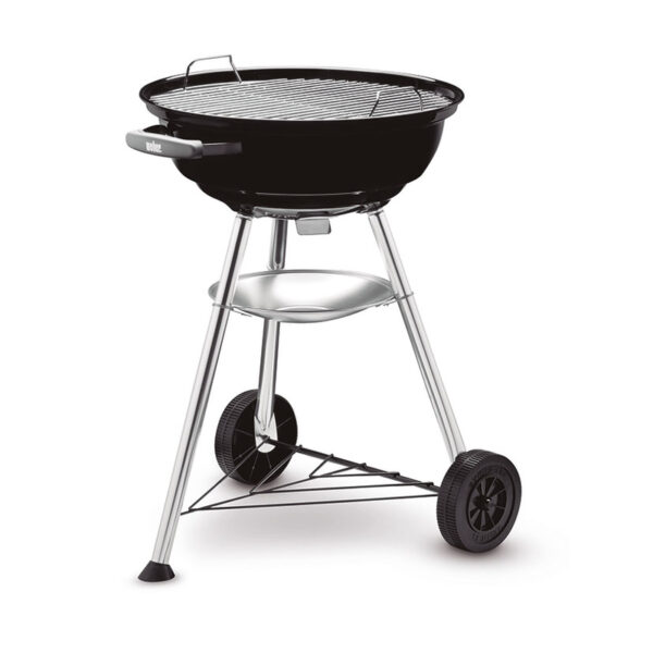 Pack barbacoa Weber Compact Kettle ø 47 cm y 3 kg briquetas - Imagen 4