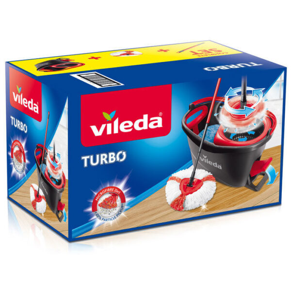 Fregona Vileda Turbo - Tecnología de Centrifugado Avanzada - Imagen 2