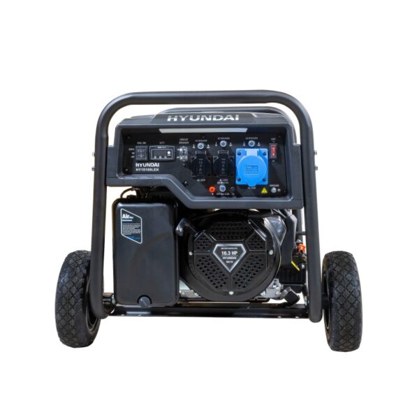 Generador Hyundai HY10100LEK 8.5 kW Arranque Manual y Eléctrico, Alta Durabilidad + Regalo - Imagen 2