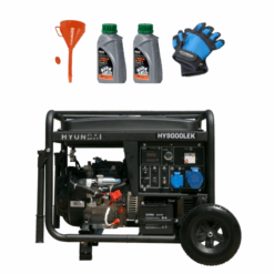 Generador Hyundai HY9000LEK-R 6600W - Arranque Remoto y Manual + Regalo
