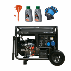 Generador Hyundai HY9000LEK 6600W - Arranque Manual y Eléctrico + Regalo