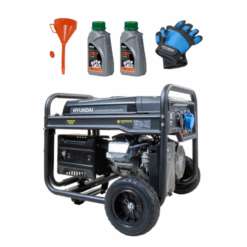 Generador Hyundai HY10100LEK 8.5 kW Arranque Manual y Eléctrico, Alta Durabilidad + Regalo