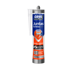 Ceys Sellador Juntas Grietas Flexible Blanco Cartucho 280 ml
