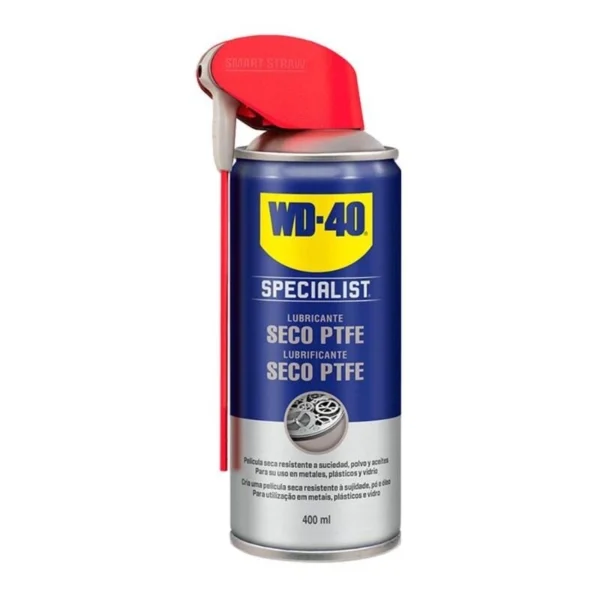 WD-40 Lubricante Seco PTFE Doble Acción 400ml 34382