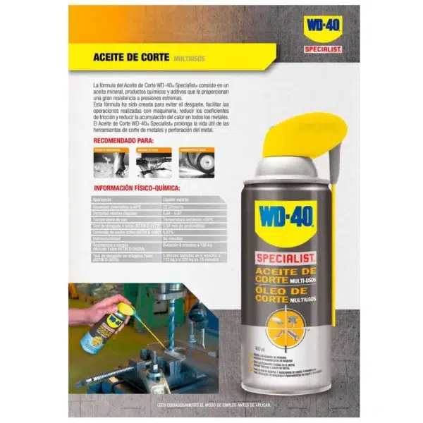 WD-40 Aceite de Corte 34381 - Imagen 2