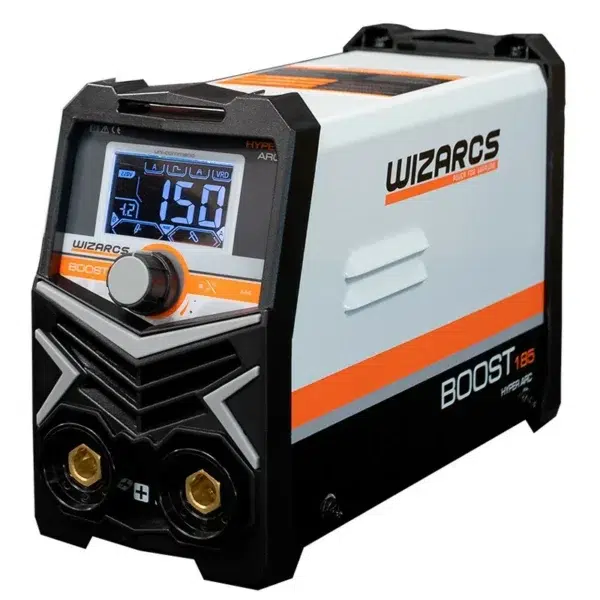 Soldadora Inverter Boost-185 150A + Pantalla Soldar Orange Wizarcs - Imagen 4