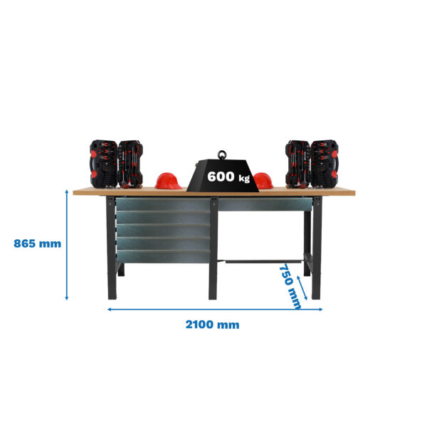 Simonwork Bt6 Mdf Tandem 6Box - SimonRack - Imagen 3