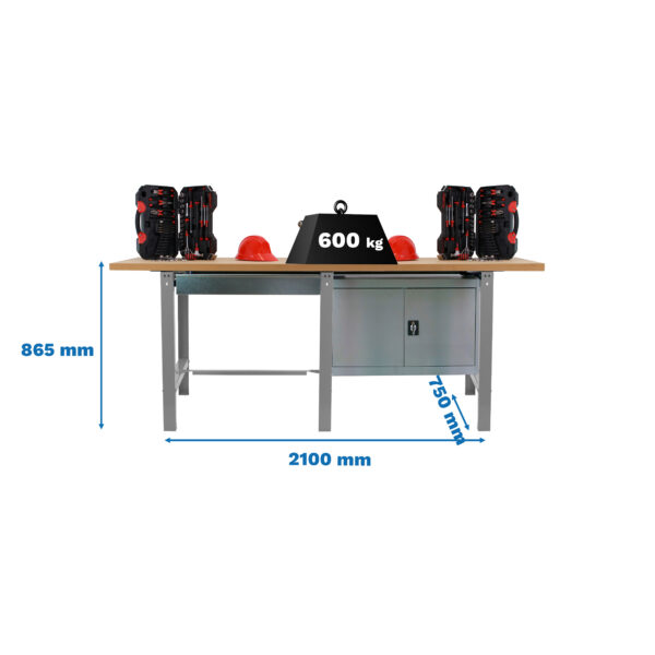 Simonwork Bt6 Mdf Tandem 1Box 1Cab - SimonRack - Imagen 3