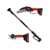 KIT tijera + motosierra + pértiga + 2 baterías 21V-2AH Altuna