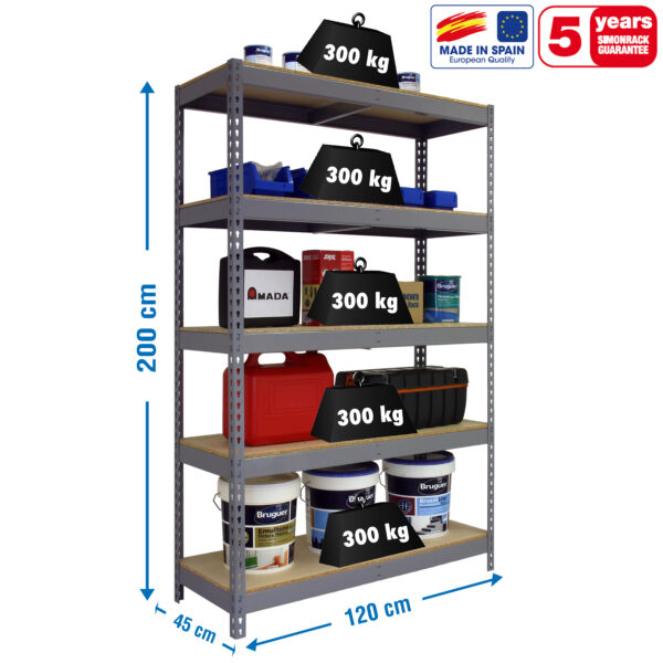 Bricoforte 1204 Chipboard - SimonRack - Imagen 3