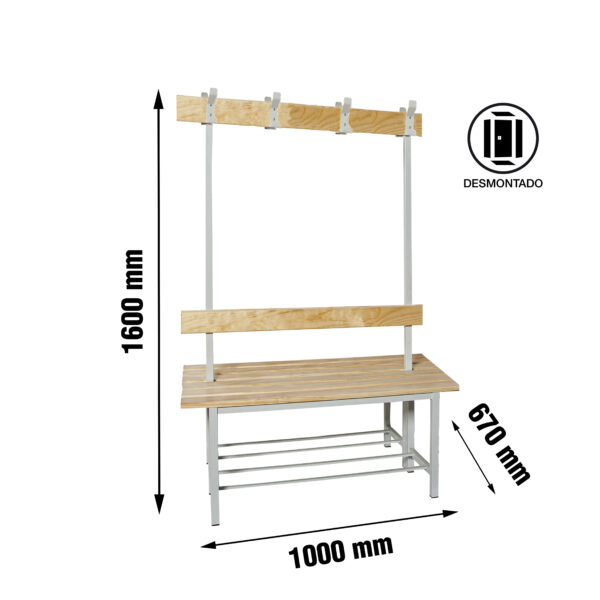 Simonlocker Dism. Tandem Bench Sr 8 - SimonRack - Imagen 2